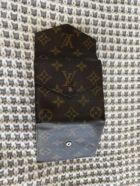 Pre-loved Louis Vuitton Monogram Canvas Card Case -